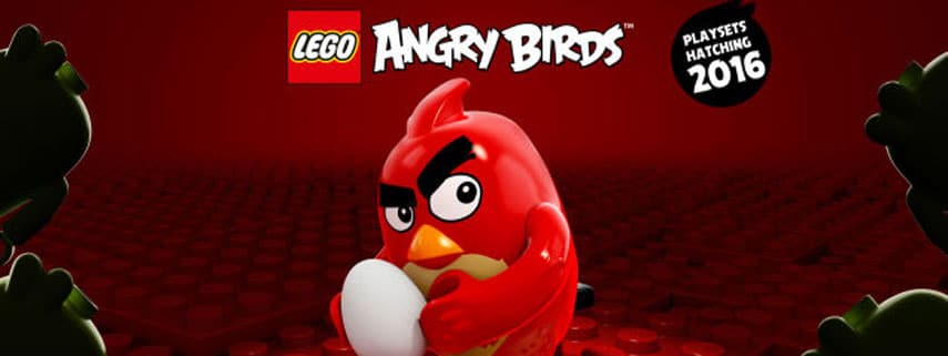 lego angry birds poster