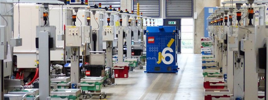 Land Boost Pædagogik LEGO Inside: Führung durch die LEGO Fabrik Kornmarken (Billund)