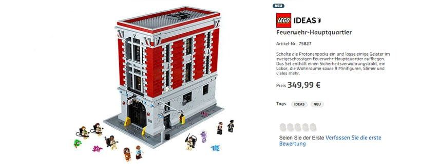 lego ideas ghostbusters hq  store
