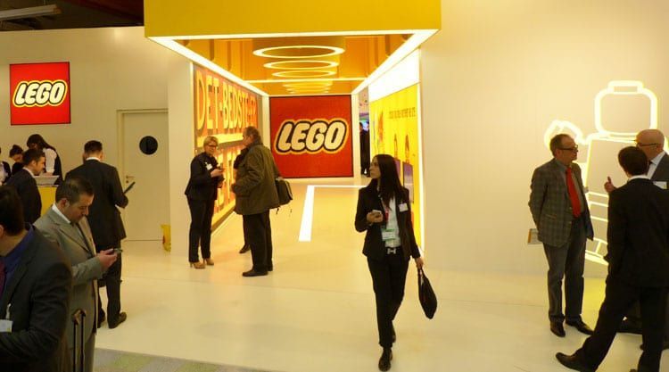 PROMOBRICKS report live from the LEGO stand at Spielwarenmesse 2018