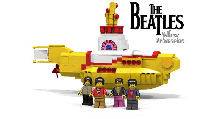 lego ideas beatles yellow submarine