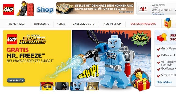 lego online shop