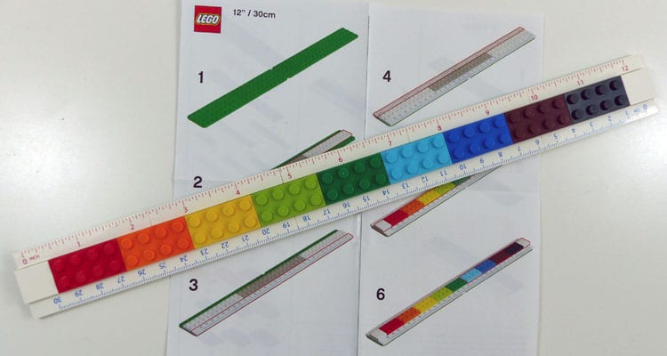 lego buildable ruler