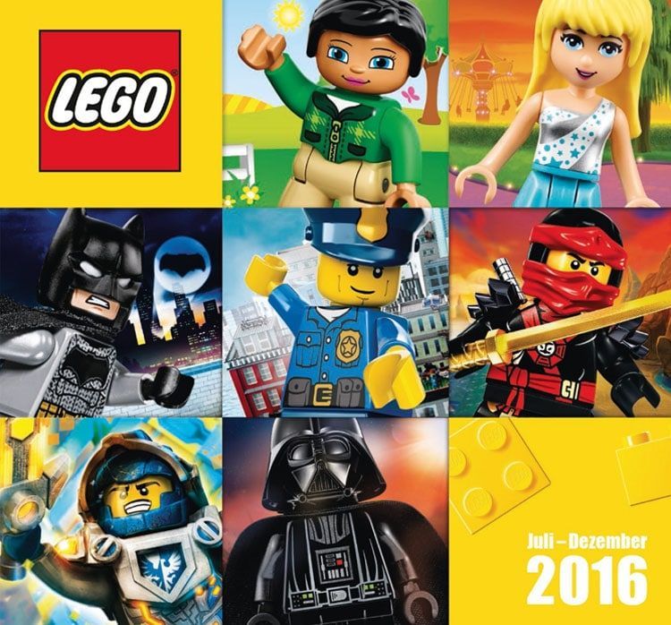 Lego®  Katalog  2016 Januar bis Juni  Neu-Tadellos 
