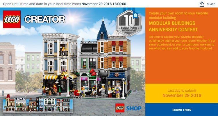 lego rebrick modular contest