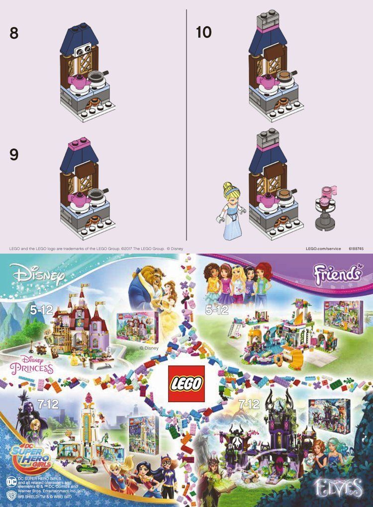 Neues Polybag: LEGO Disney Princess Cinderellas Kitchen (30551)