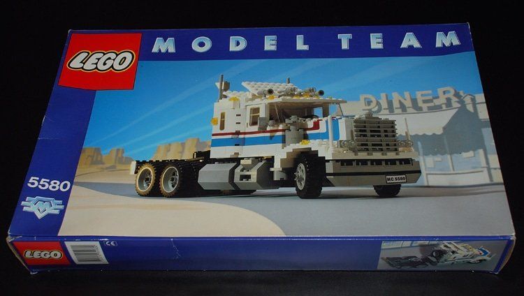 Classic Review: LEGO Model Team Highway Rig (5580) von 1986