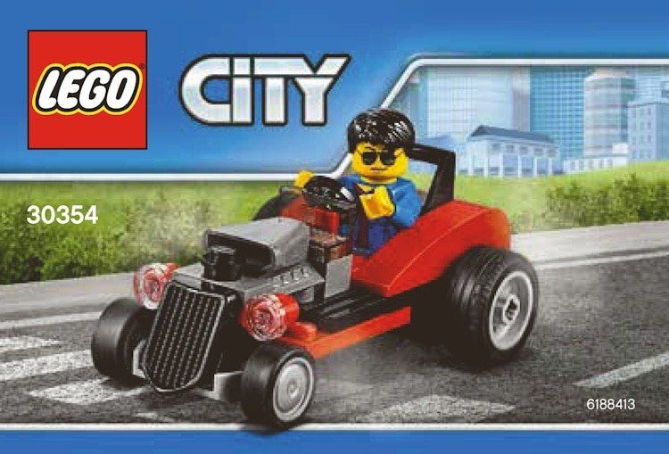 Neue LEGO City 2017 Polybags: 30351 + 30352 + 30353 + 30354