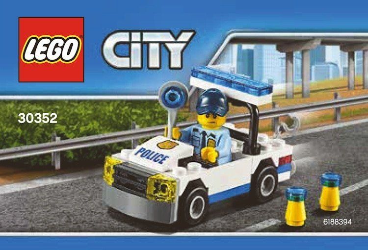 Neue LEGO City 2017 Polybags: 30351 + 30352 + 30353 + 30354