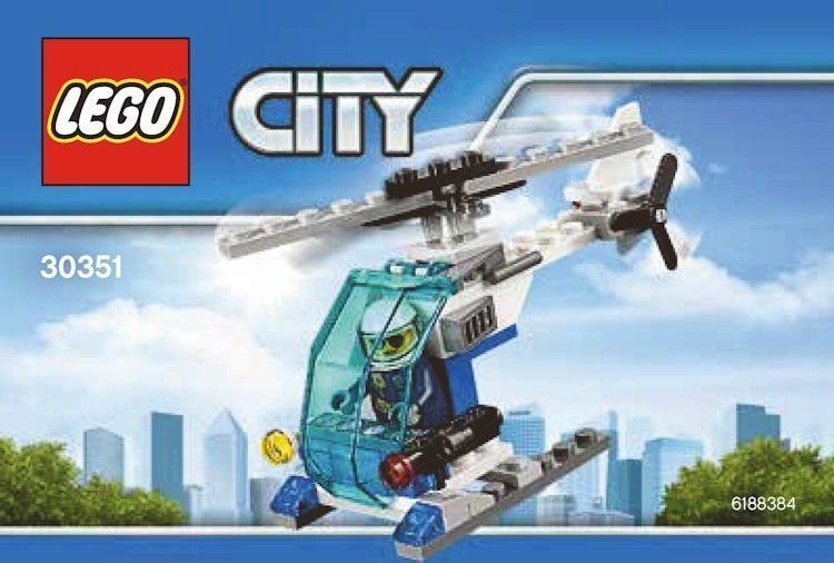 Neue LEGO City 2017 Polybags: 30351 + 30352 + 30353 + 30354