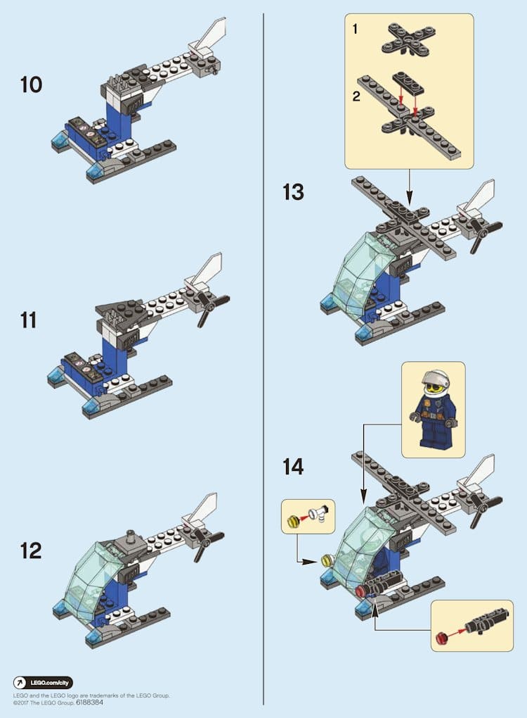 Neue LEGO City 2017 Polybags: 30351 + 30352 + 30353 + 30354