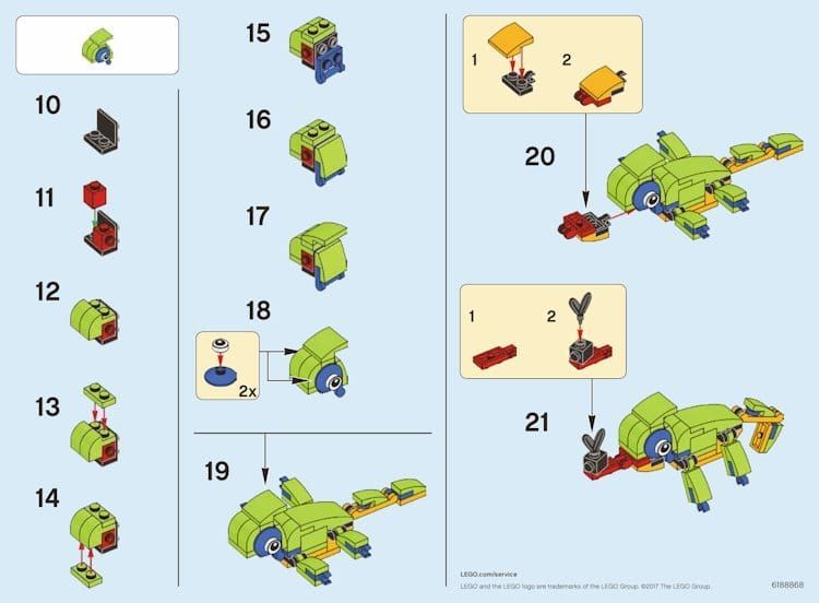 Neue LEGO Creator Polybags: Chamäleon (30477), Schildkröte (30476) & Off Roader (30475)