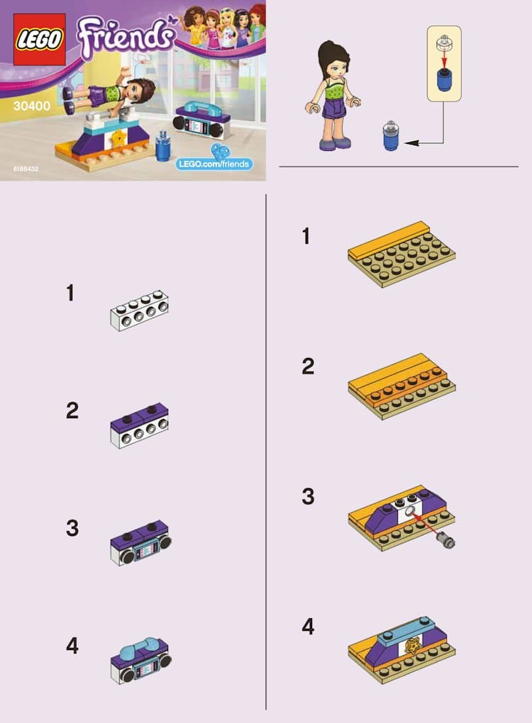 Neue LEGO Friends Polybags (30400 und 30401) entdeckt