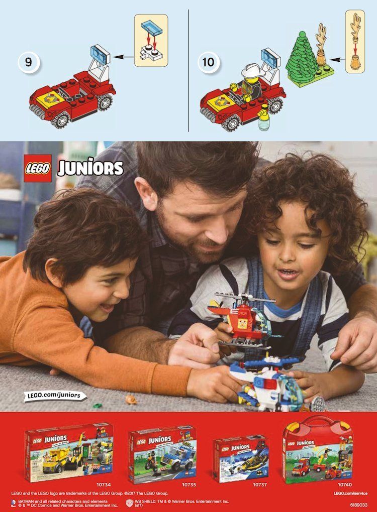 Neues Polybag: LEGO Juniors Feuerwehrauto (30338)