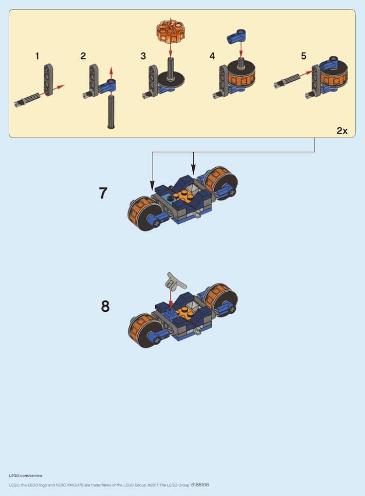 Neue LEGO Nexo Knights Polybags gesichtet: 30376, 30377 & 30378