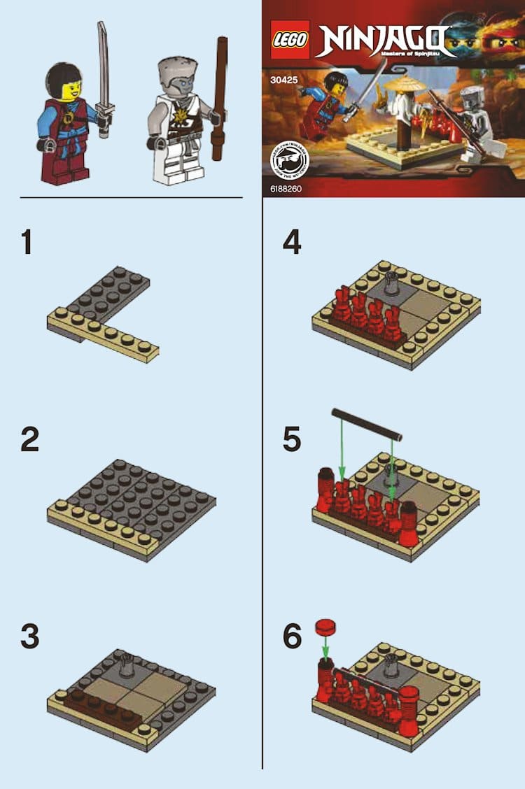 Neue LEGO Ninjago Polybags (30425 und 30426) gesichtet