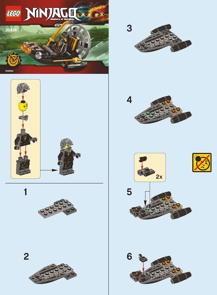 Neue LEGO Ninjago Polybags (30425 und 30426) gesichtet