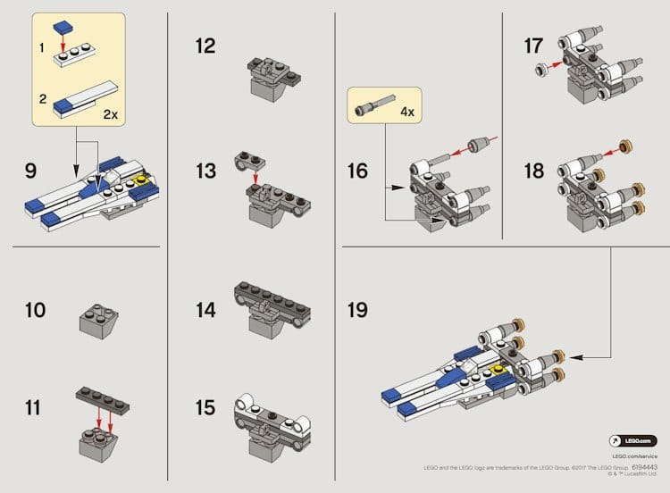 LEGO Star Wars U-Wing Fighter (30496): Neues Polybag aufgetaucht