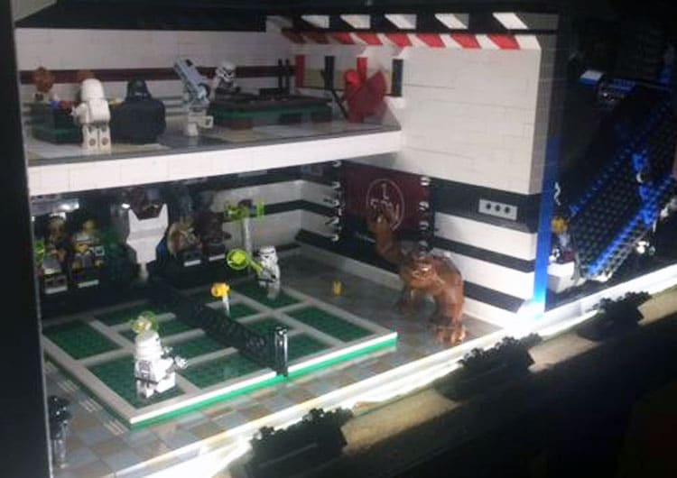 Cinecitta Nürnberg: Großes LEGO Star Wars MOC ausgestellt
