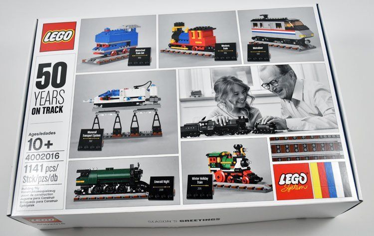 50 Jahre LEGO Eisenbahn: Mitarbeiter-Set (4002016) im Review (1)