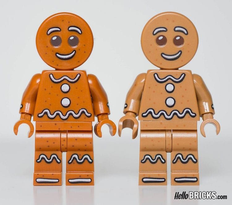 LEGO Gingerbread Man (5005156): Unterschied zur Sammelfigur