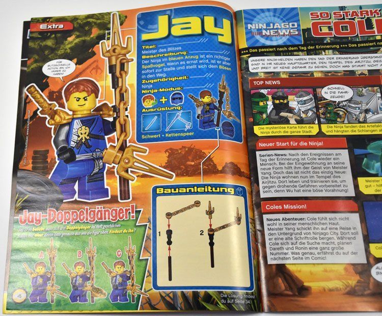Heft-Review: LEGO Ninjago Magazin 1/2017