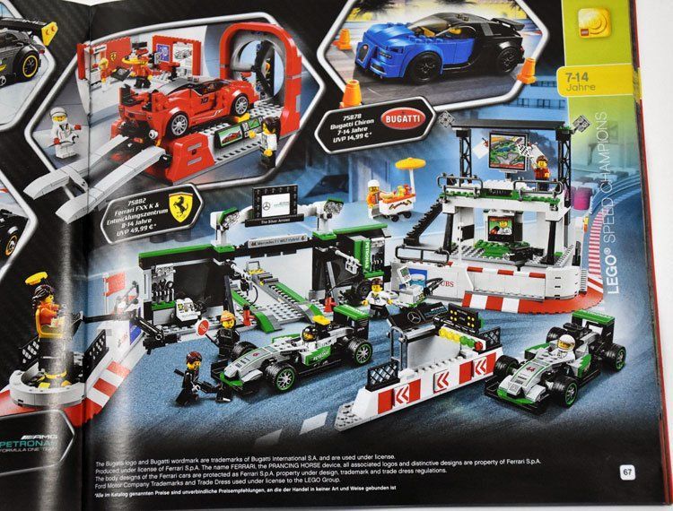 LEGO Speed Champions 2017: Alle sechs Sets im neuen Katalog