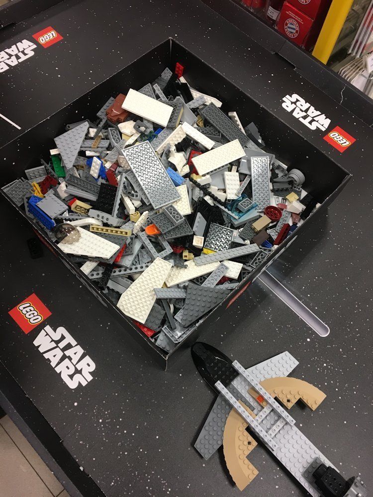 Leider kein LEGO Star Wars Polybag beim Müller Star Wars Event