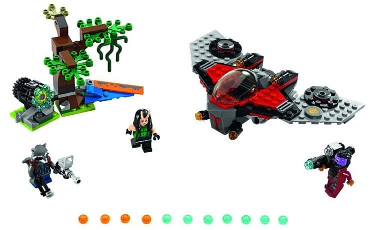 LEGO Super Hereos Guardians of the Galaxy 2: Offizielle Set-Bilder