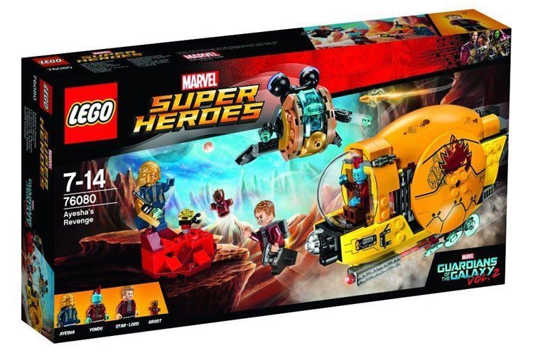 LEGO Super Hereos Guardians of the Galaxy 2: Offizielle Set-Bilder