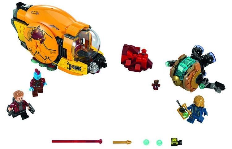 LEGO Super Hereos Guardians of the Galaxy 2: Offizielle Set-Bilder