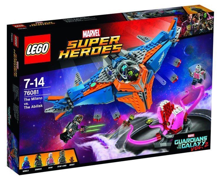 LEGO Super Hereos Guardians of the Galaxy 2: Offizielle Set-Bilder