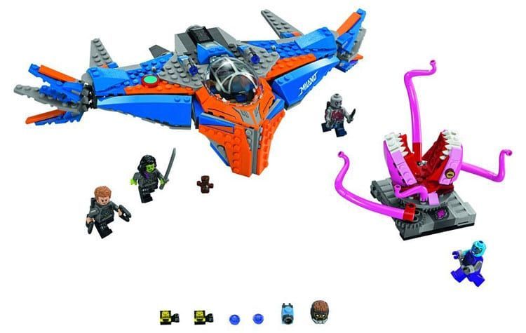 LEGO Super Hereos Guardians of the Galaxy 2: Offizielle Set-Bilder