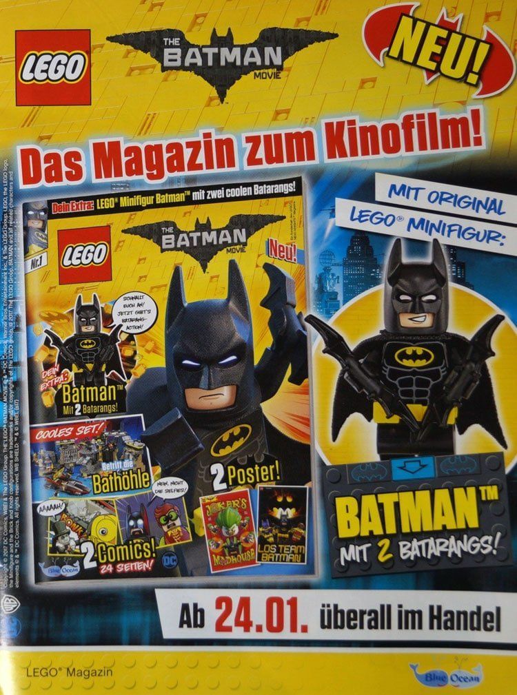 LEGO Batman Movie Magazin erscheint am 24. Januar
