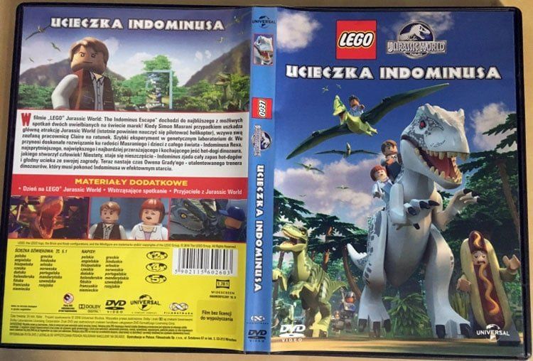 Review: LEGO Jurassic World – The Indominus Escape (DVD)