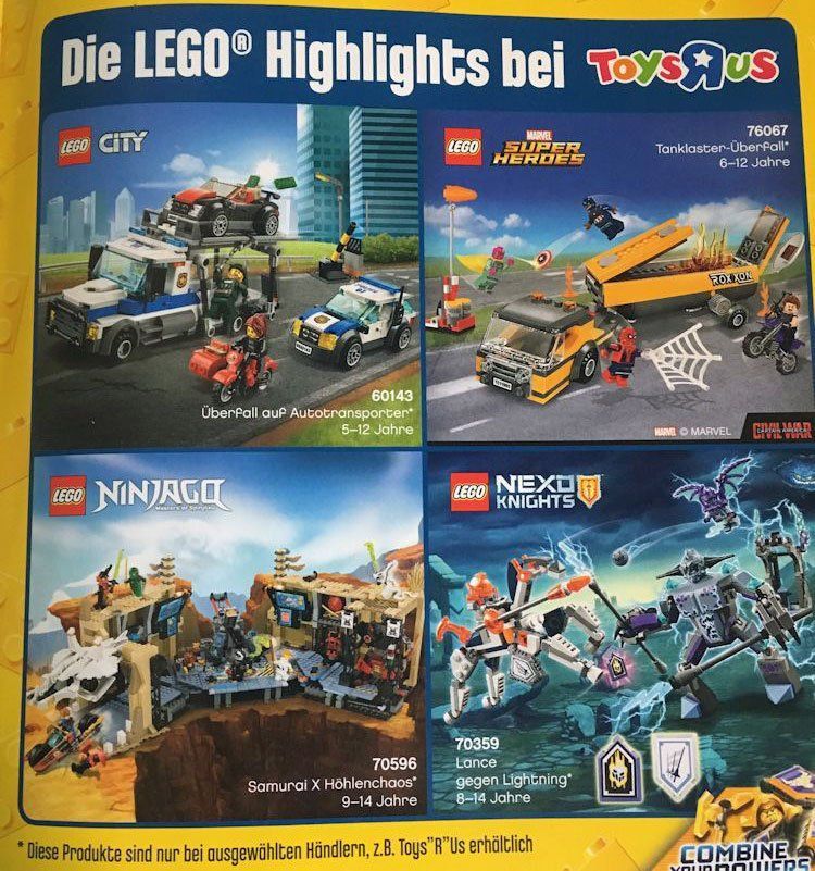LEGO Katalog 2017: Das sind die Highlights bei ToysRUs