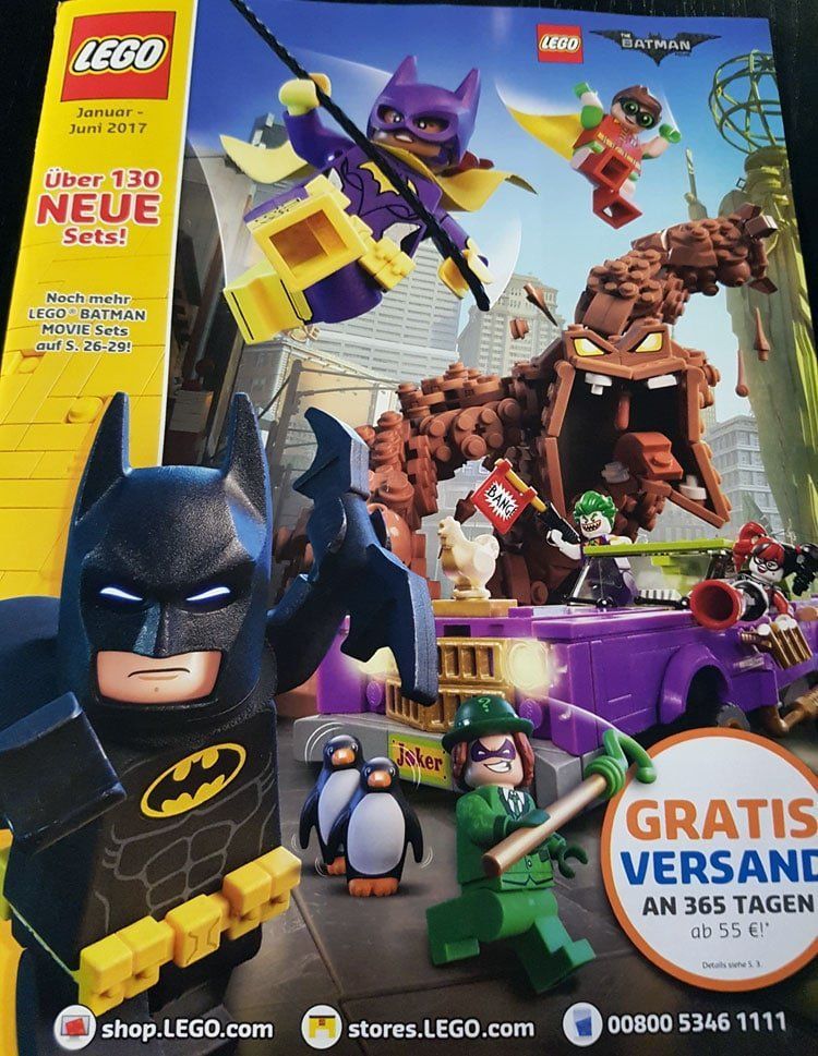 Der neue LEGO Shop@Home Katalog Januar bis Juni 2017 ist da