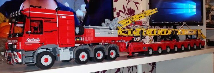 LEGO Technic Actros 4165 SLT MP3: Mein MOC im LUG Showcase