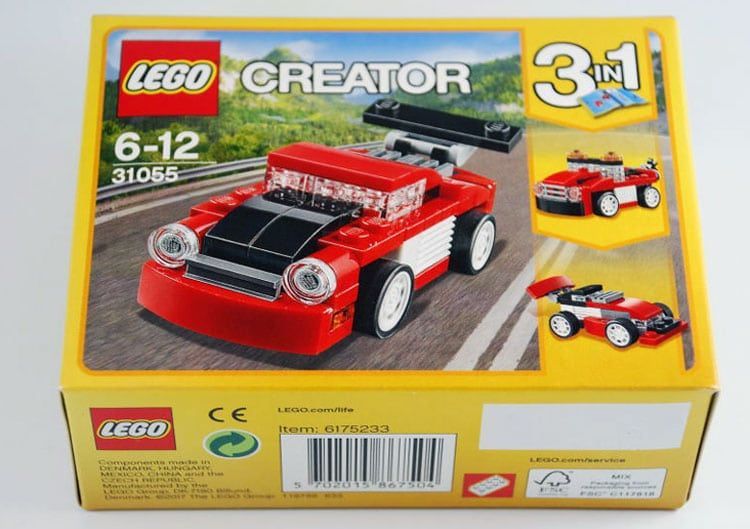 Kurz-Review: LEGO Creator Roter Rennwagen (31055)