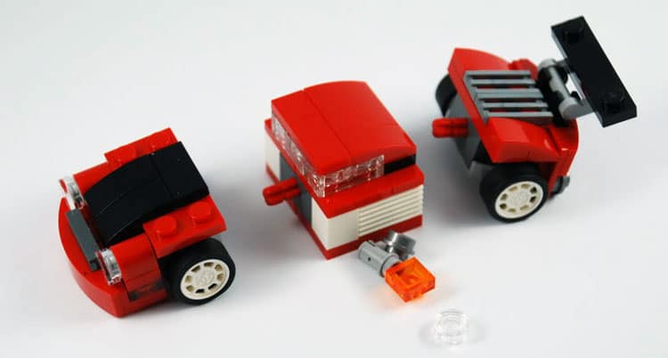 Kurz-Review: LEGO Creator Roter Rennwagen (31055)