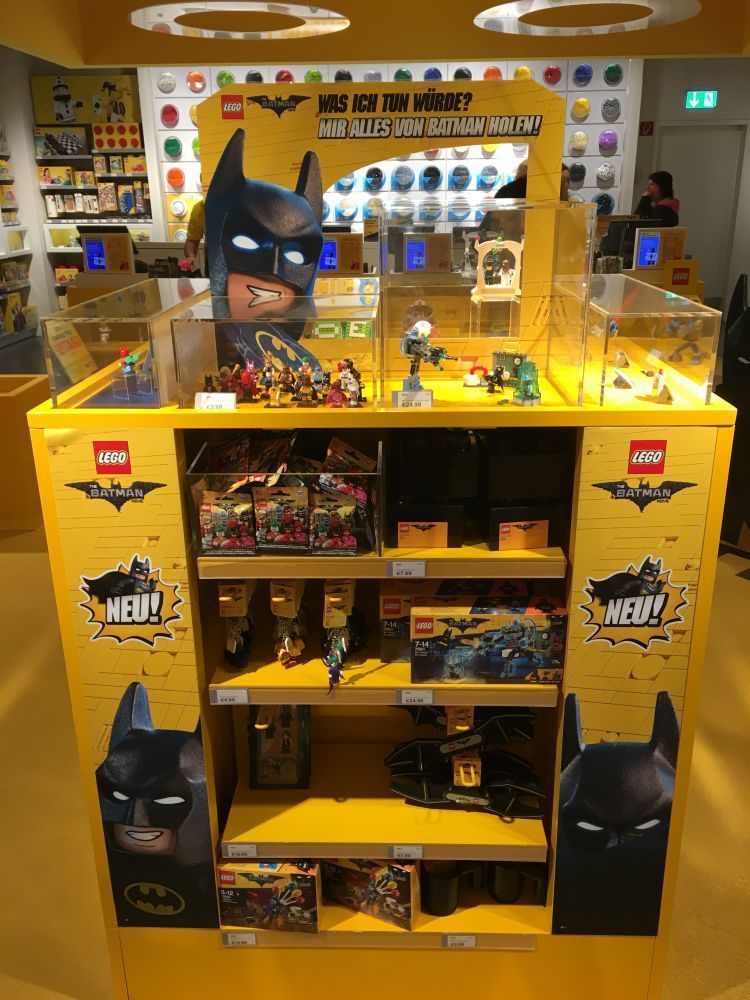 LEGO Batman Movie Promotion in den LEGO Stores