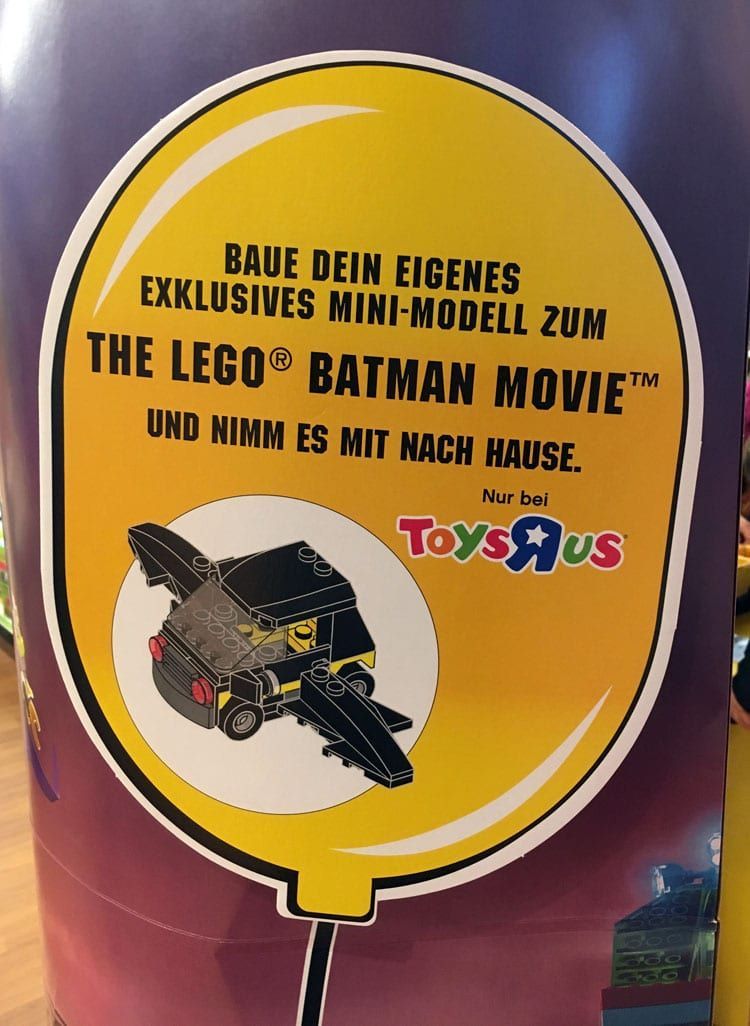 ToysRUs: Das war das LEGO Batman Movie Bau-Event