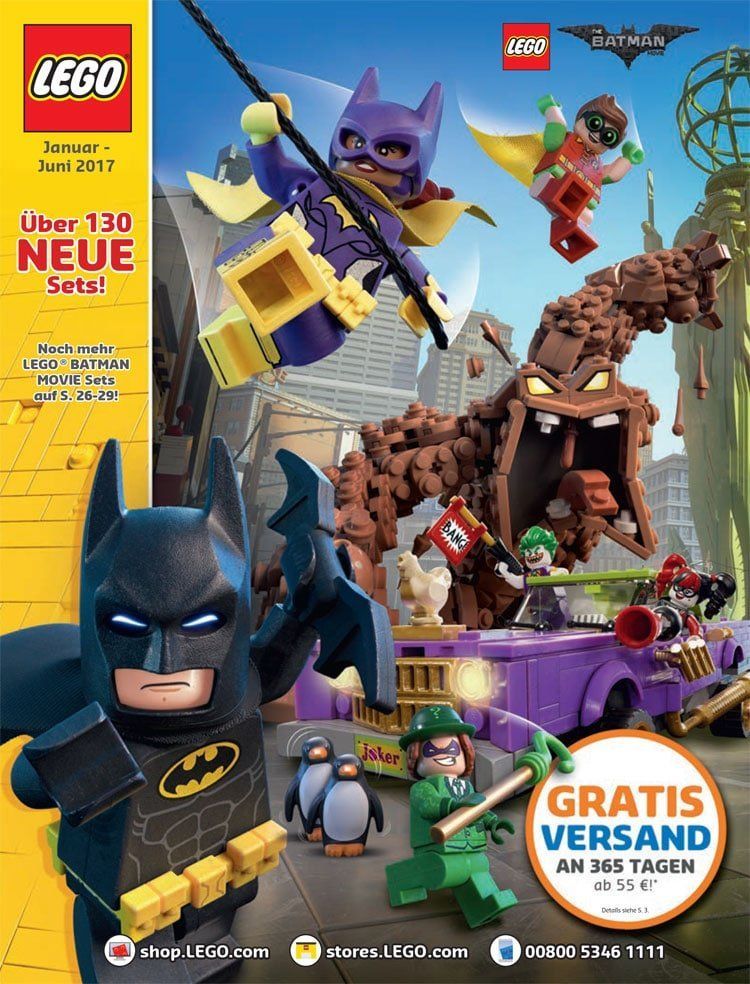 Deutscher LEGO Shop@Home Katalog 2017 zum Ansehen und Herunterladen