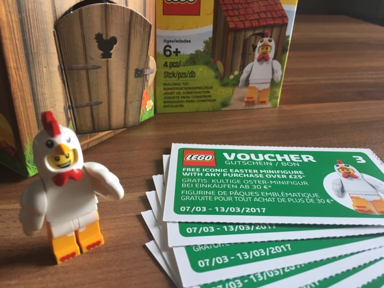 LEGO Wandkalender: Oster-Minifigur ab 30 Euro Einkauf gratis