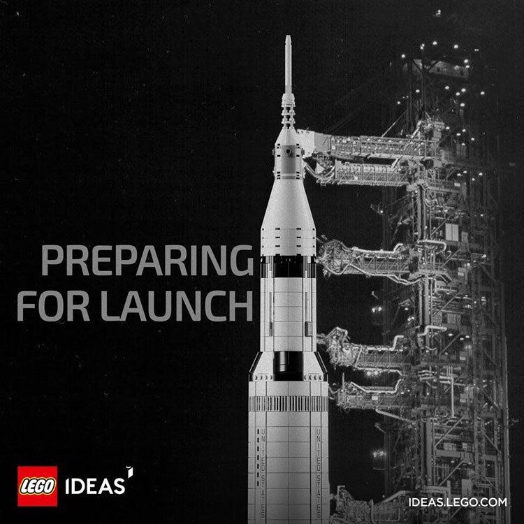 LEGO Ideas Apollo 11 Saturn-V (21309) ab Juni erhältlich