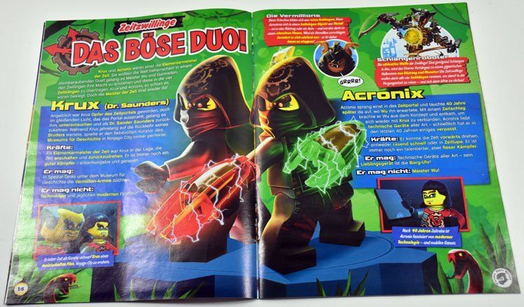 Heft-Review: LEGO Ninjago Magazin 3/2017 mit Kai Minifigur