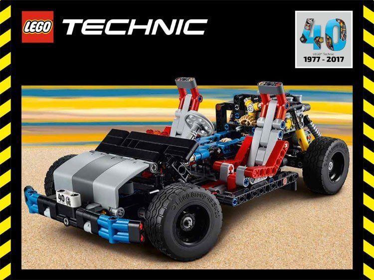 40 Jahre LEGO Technic Sondermodell: Bauanleitung downloaden