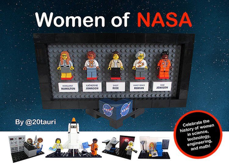 Neue LEGO Ideas Sets: Apollo 11 Saturn-V und Women of NASA