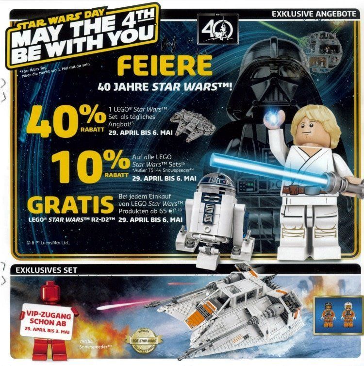 Alle LEGO Store Angebote im Mai und Juni 2017