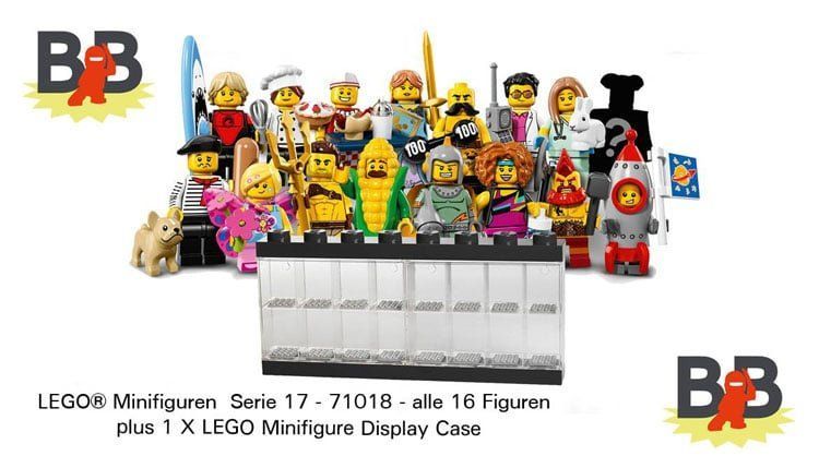 Leser-Angebot: LEGO Minifiguren Sammelserie 17 (71018) mit 10% Rabatt